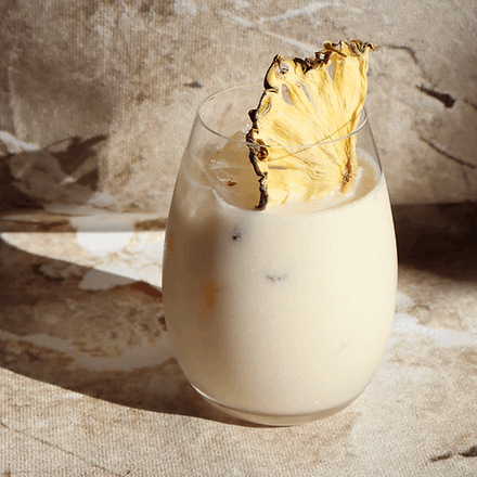 exotic fruit cocktail garnish