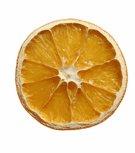 dried orange for mocktails