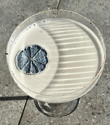 Baby Boy Lime Cocktail Garnish