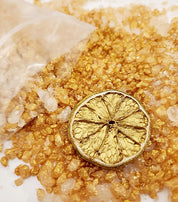 24K Gold Lime single garnish