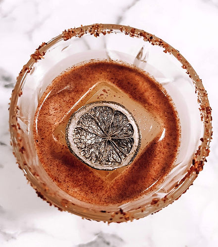 Silver Cocktail Garnish