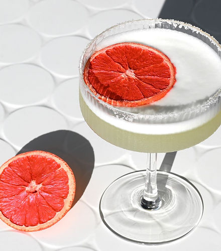 Poppy Orange Cocktail Garnish