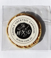 24K Gold Lime single garnish