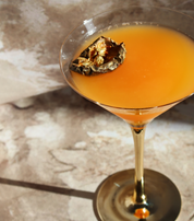 Glittery Passionfruit Garnish