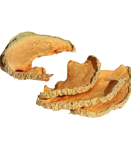 Glittery Melon Garnish