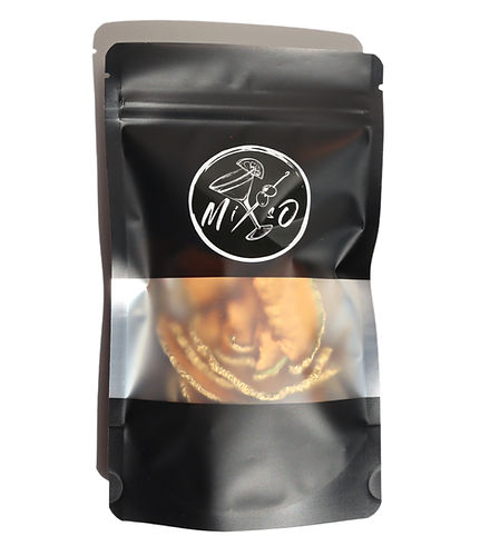 Glittery Melon Garnish