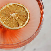 24K Gold Orange Cocktail Garnish