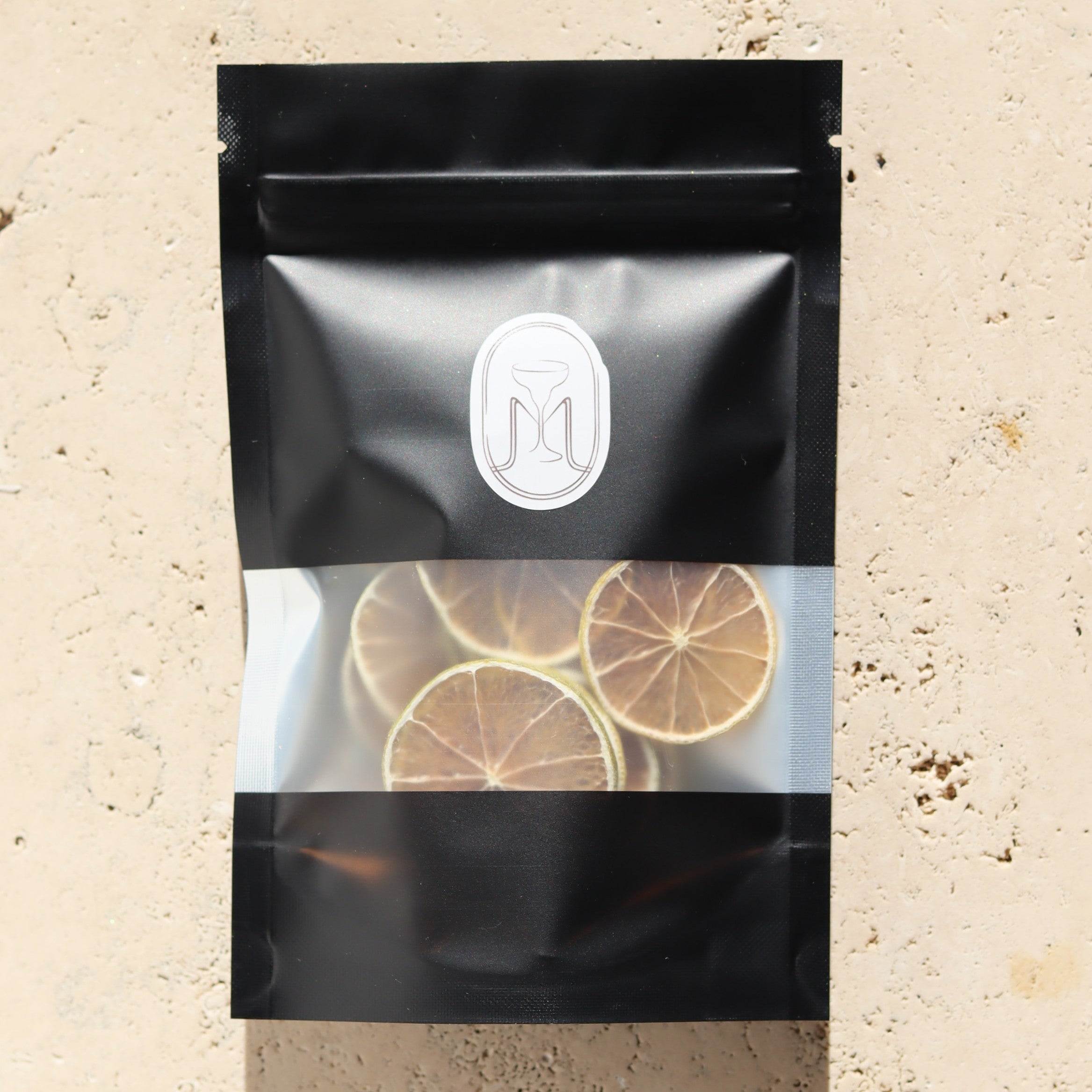 Dehydrated Lime Cocktail Garnish