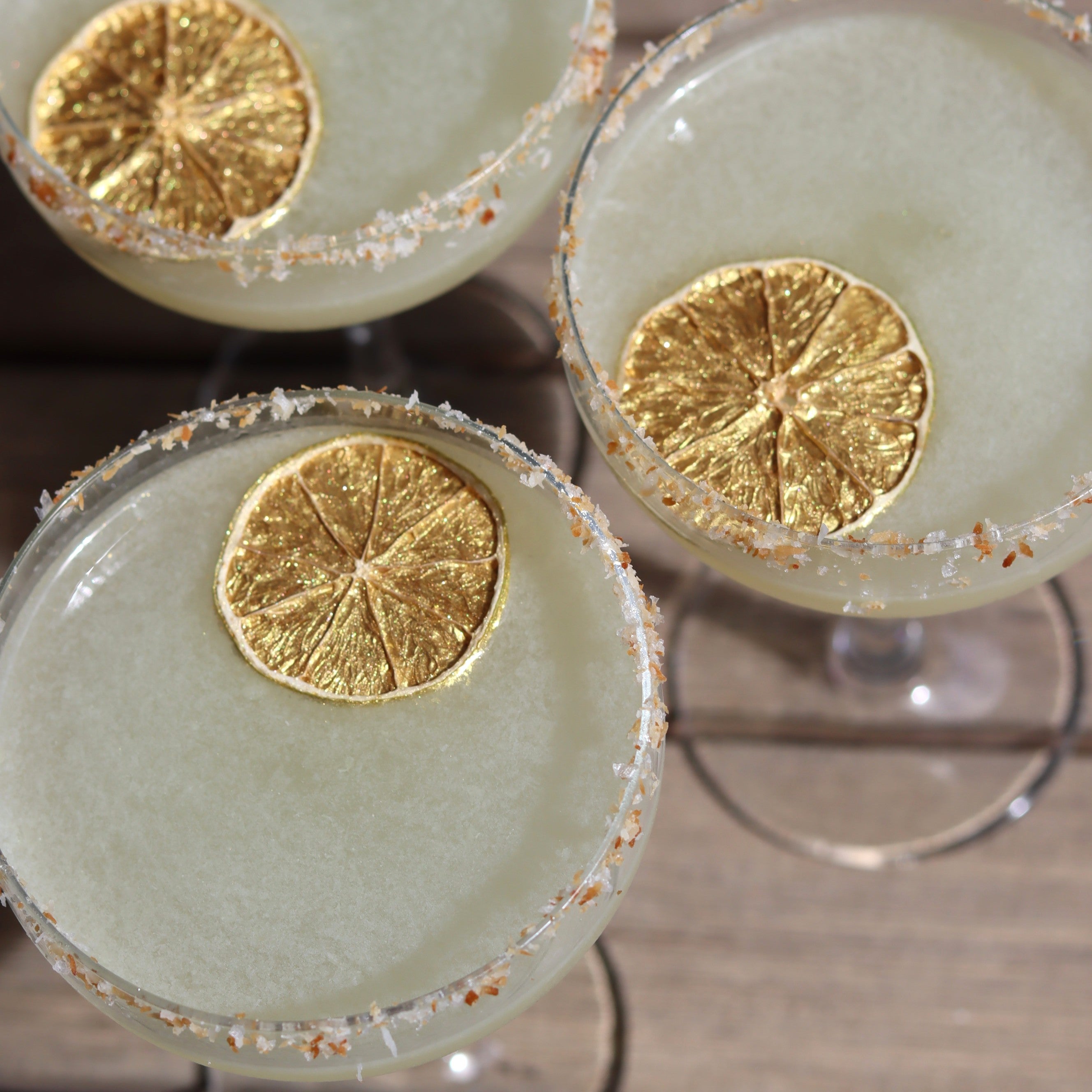 Toasted coconut rimming salt