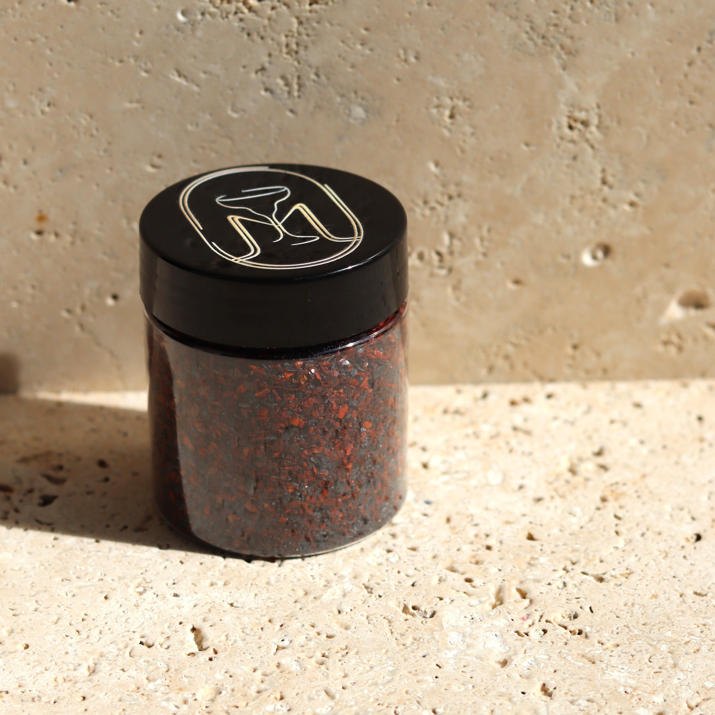 Black chilli rimming salt