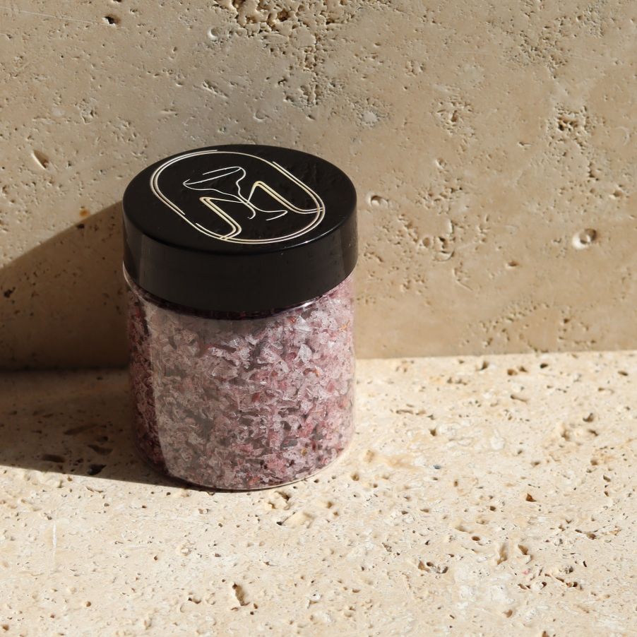 cocktail rimming salt in a jar