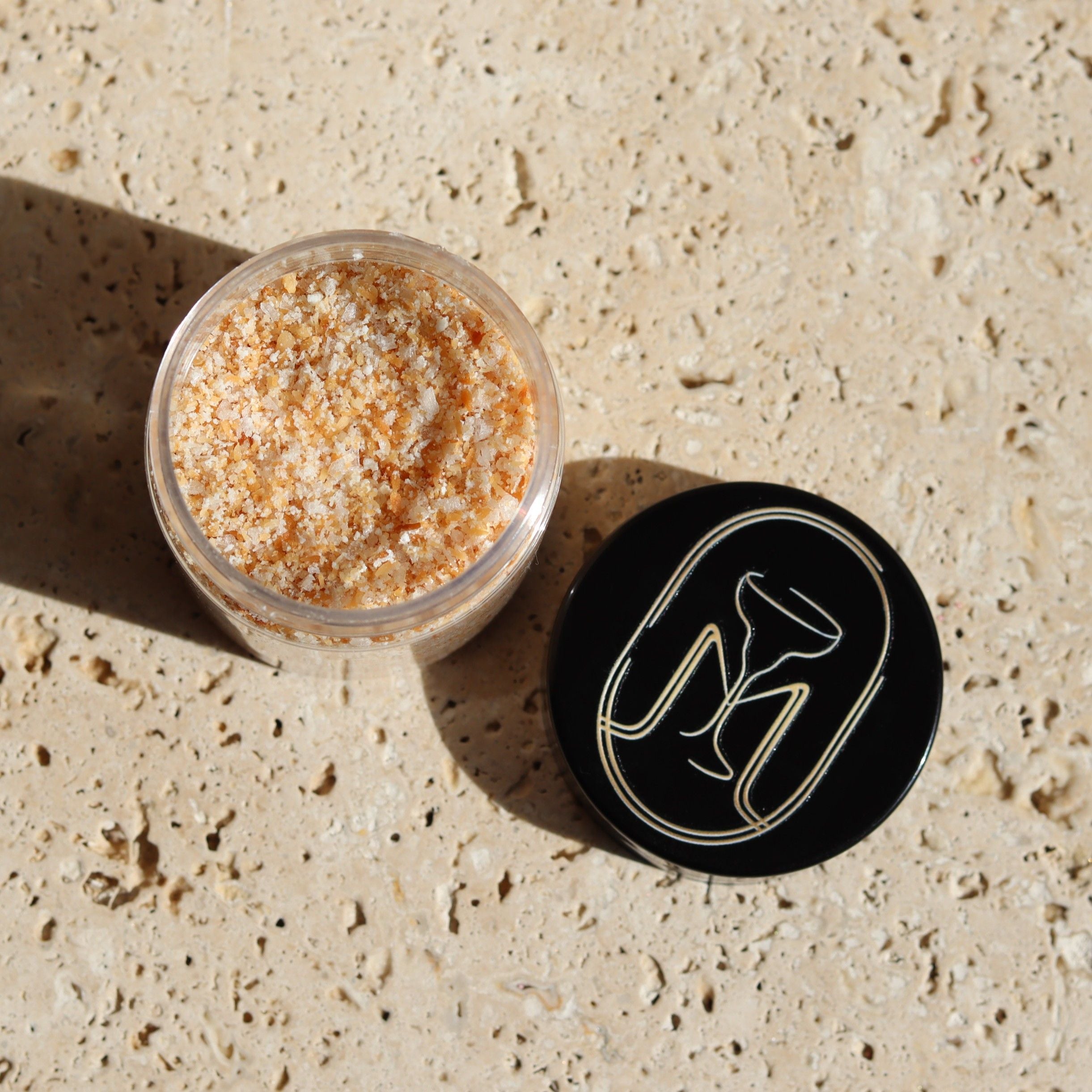 toasted coconut rimming salt