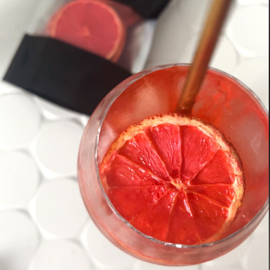 Poppy Orange Cocktail Garnish