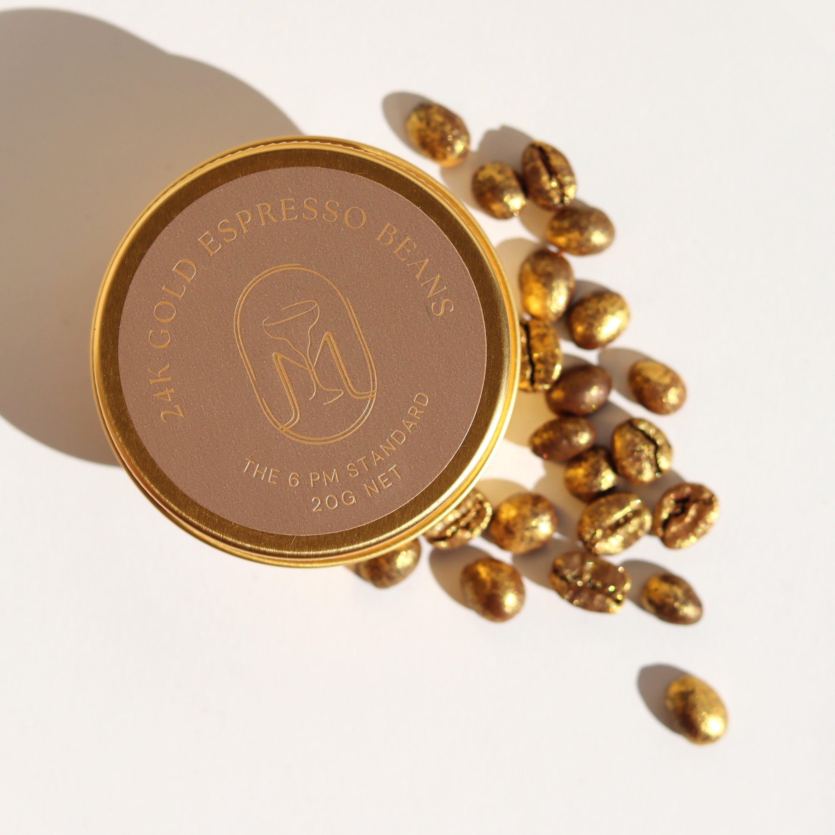 24K Gold Espresso Beans