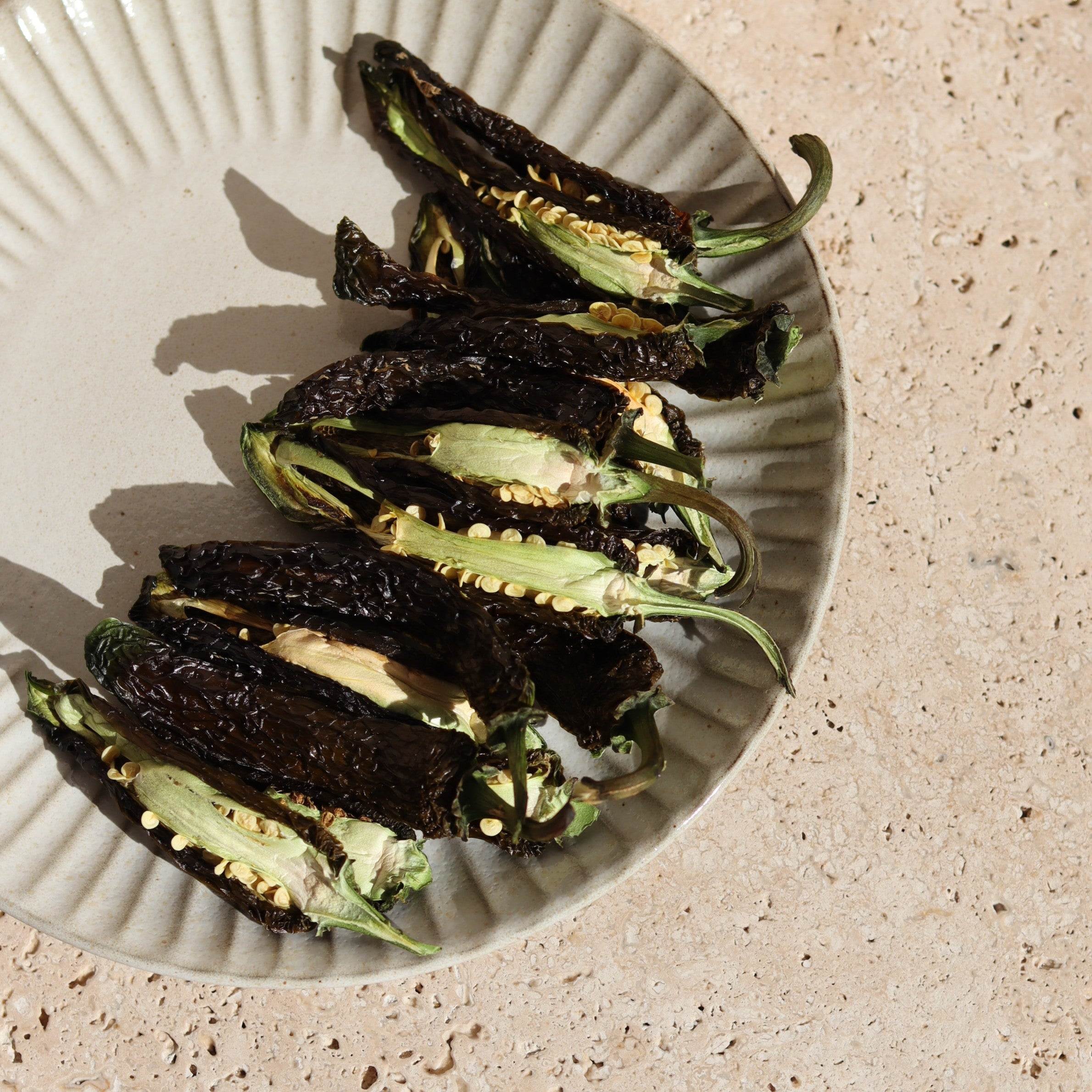 Dehydrated Jalapeño Cocktail Garnish